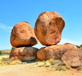 Sehenswertes Outback - Devils Marbles